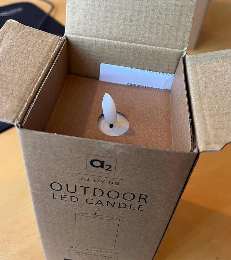 LED Udendørs lys 5x10cm box a2living OnlyByGrace
