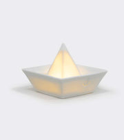 LED skib med anker porcelæn OnlyByGrace