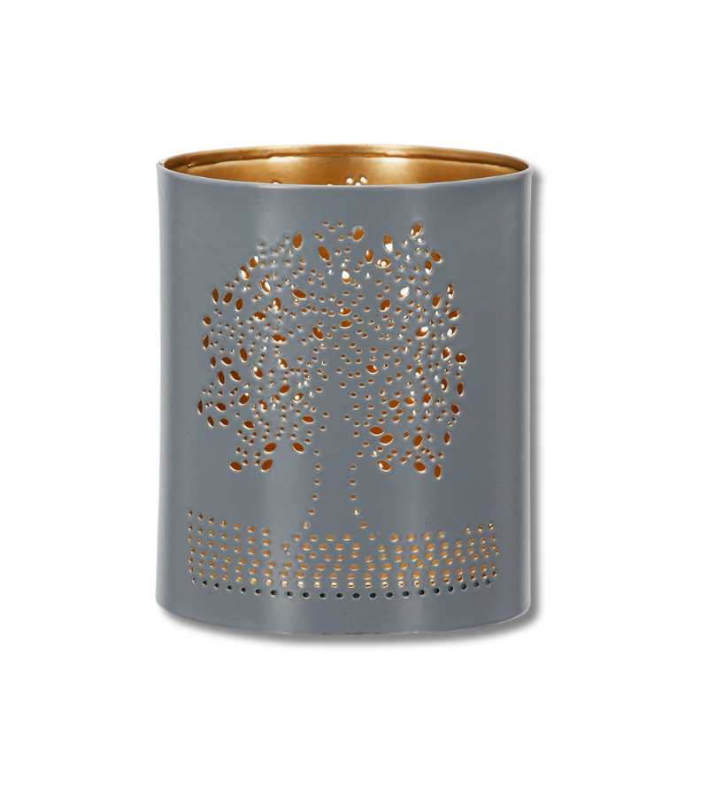 Livets Trae Hurricane Graa 10 Cm OnlyByGrace