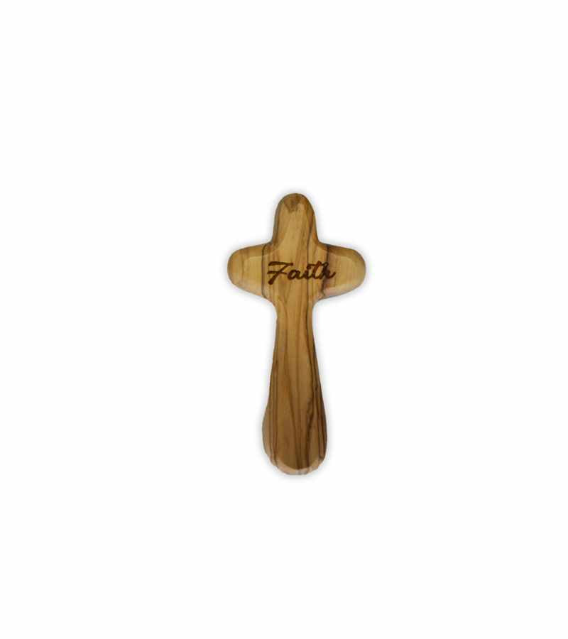 Lommekors FAITH i oliventræ OnlyByGrace