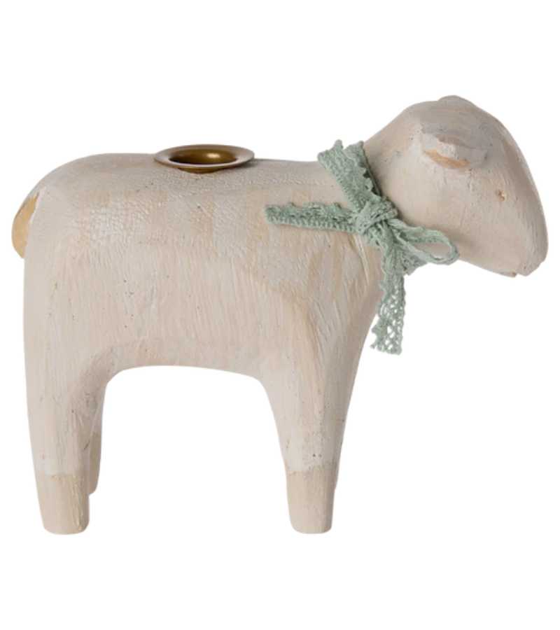 Lysestage Lam Mint OnlyByGrace