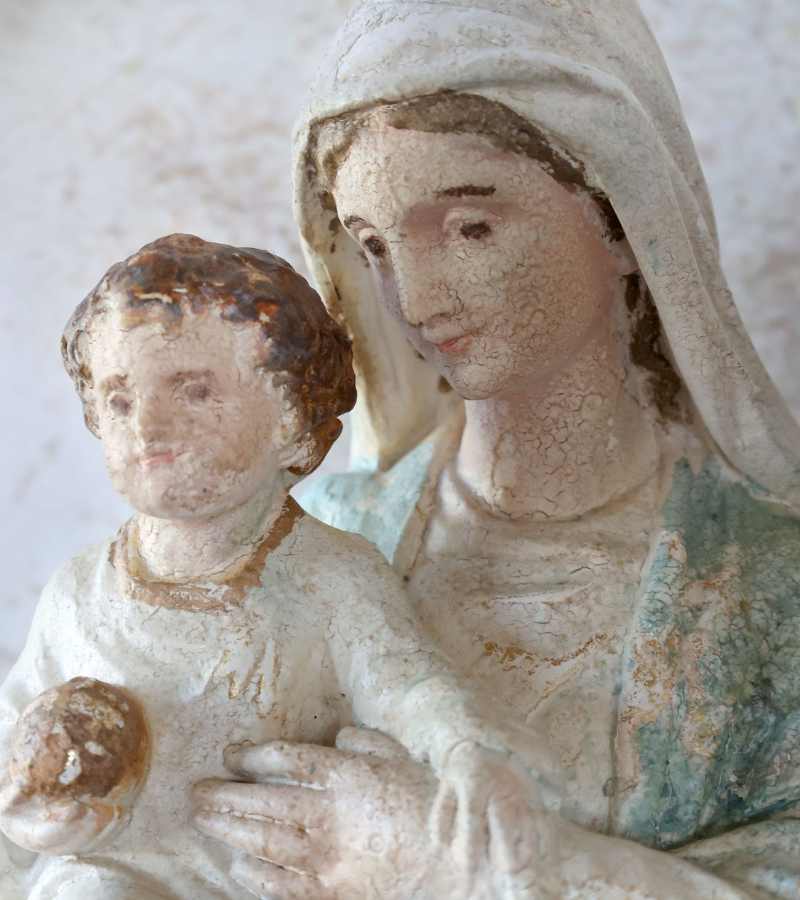 Madonna Skulptur, 57 cm