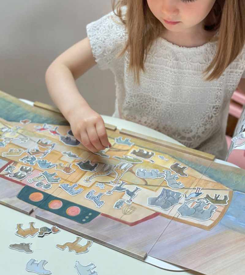 Noahs ark magnetbog OnlyByGrace billede