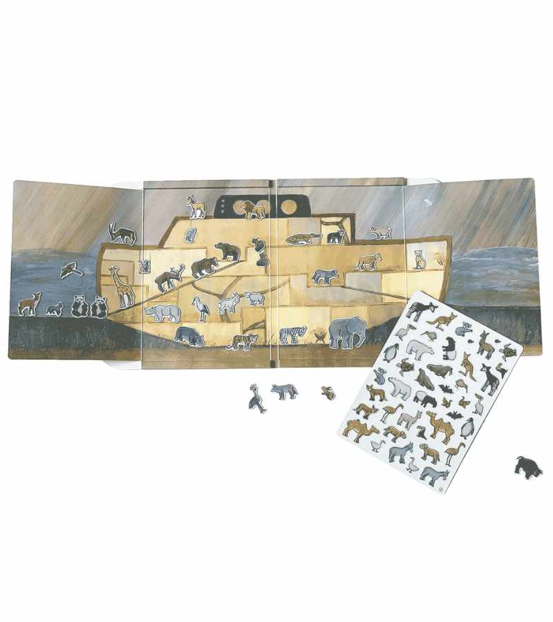 Noahs ark magnetbog OnlyByGrace