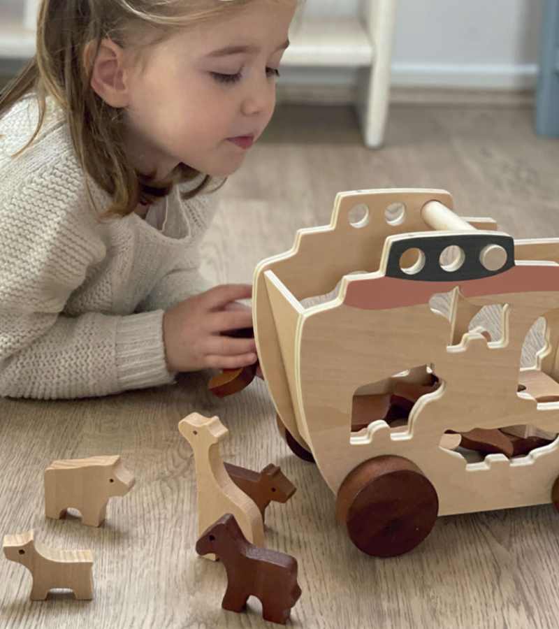 Noahs ark puttevogn og trækvogn OnlyByGrace