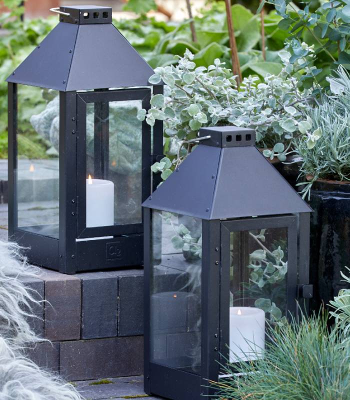 OnlyByGrace A2Living 40201 Mini Lanterne Black galvaniseret(3)