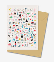 OnlyByGrace A5 Find KAI dobbeltkort Josephine Blay