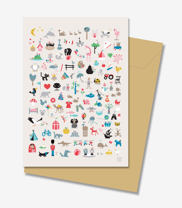 OnlyByGrace A5 Find KAI dobbeltkort Josephine Blay