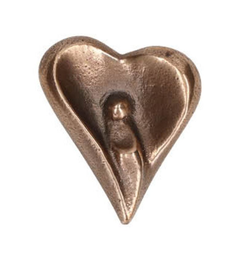 OnlyByGrace BUBE Bronzehjerte Omkredser Menneske