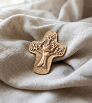 Bronse, Kors med livets tre og helligåndsdue