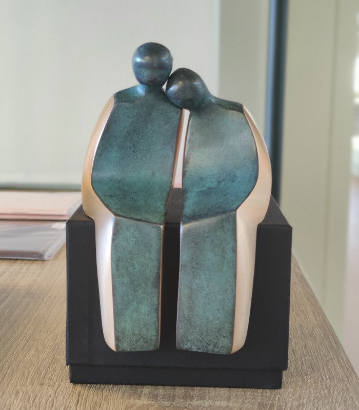 OnlyByGrace Bronzefigur Drømmeparret