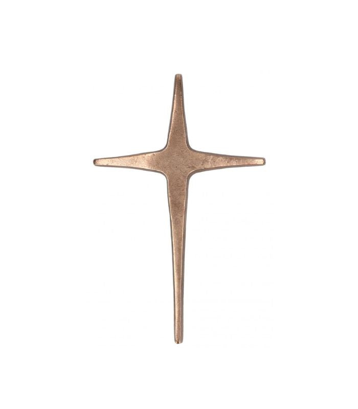 OnlyByGrace Bronzekors til væggen 20 cm
