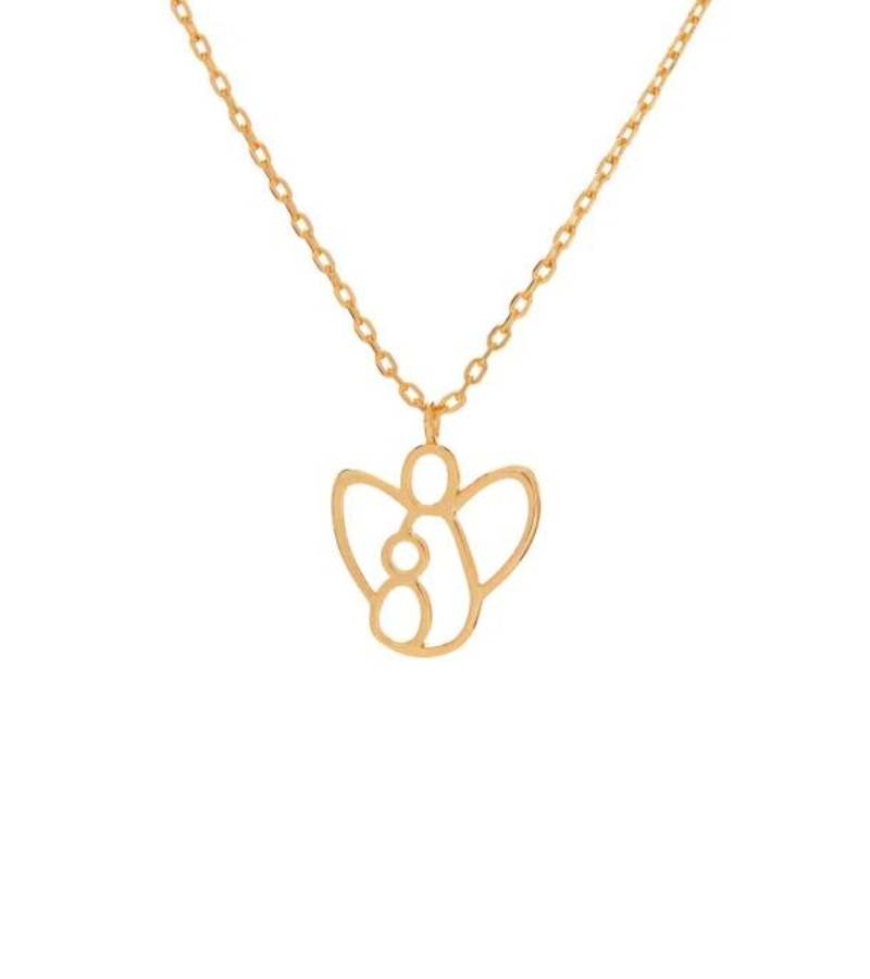 OnlyByGrace By Gabay Min Skytsengel guld halskæde