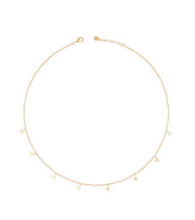 OnlyByGrace By Gabay halskæde med 8 hjerter guld