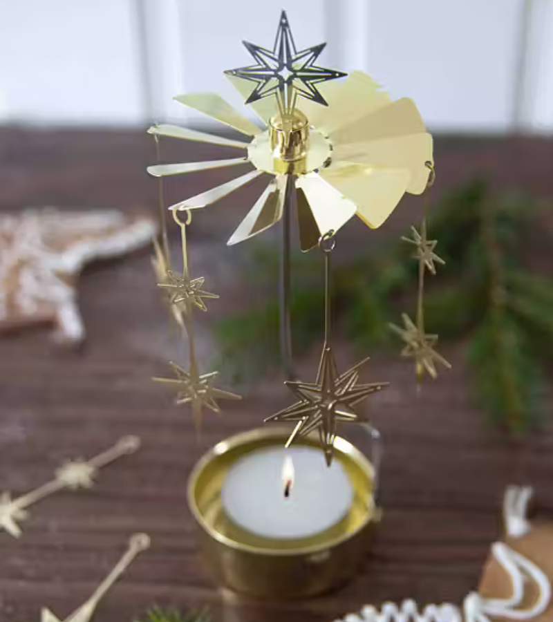 OnlyByGrace Englelysspil Guld stjerne Betlehem stjernen