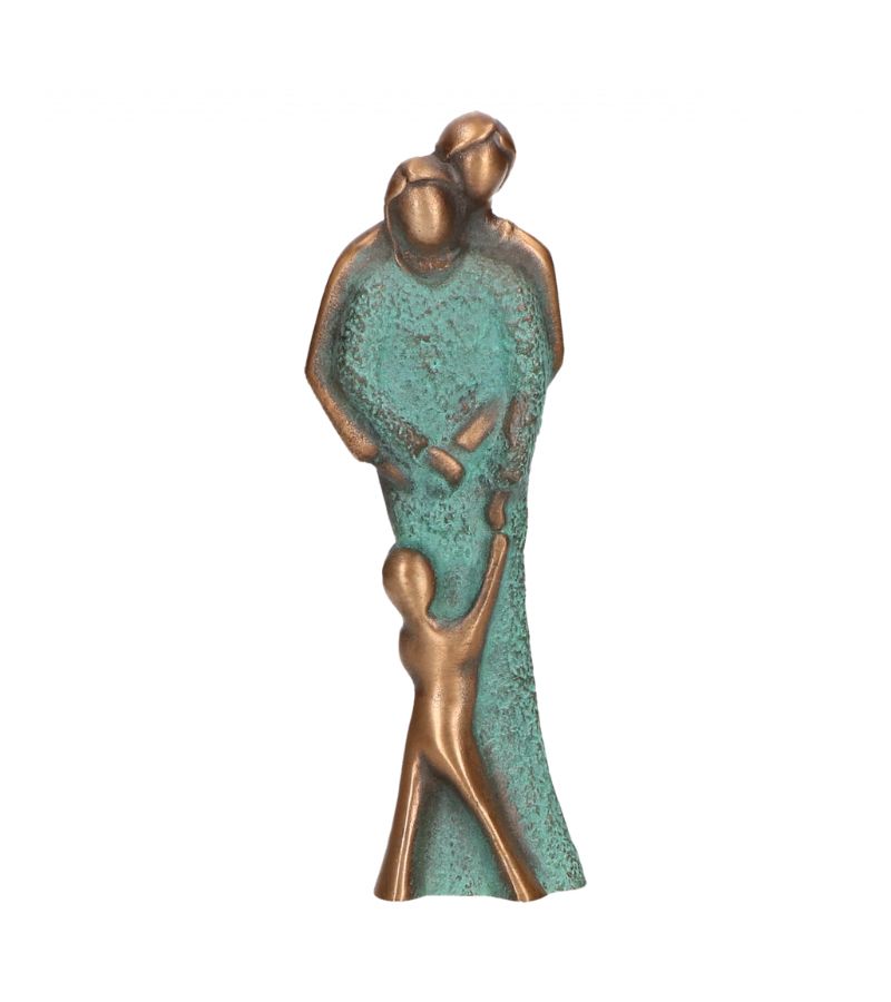 OnlyByGrace Forældre Med Barn Bronze BUBE