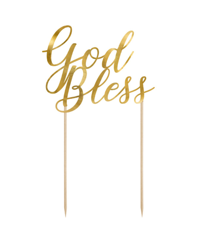OnlyByGrace God Bless skilt 27 cm