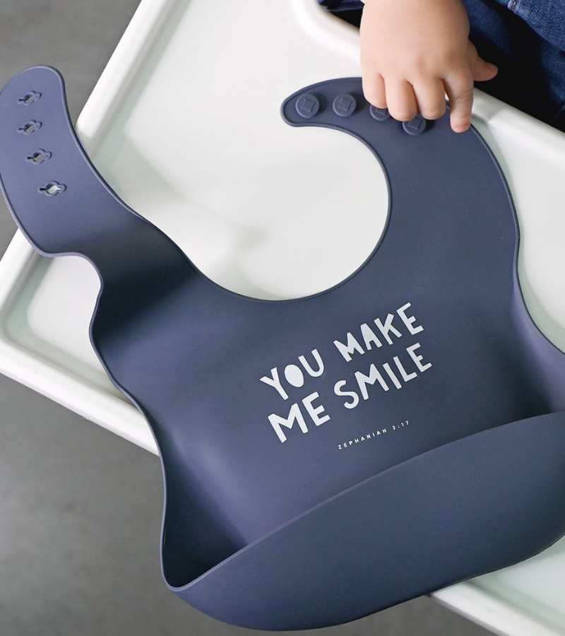 OnlyByGrace Hagesmæk blå You make me smile
