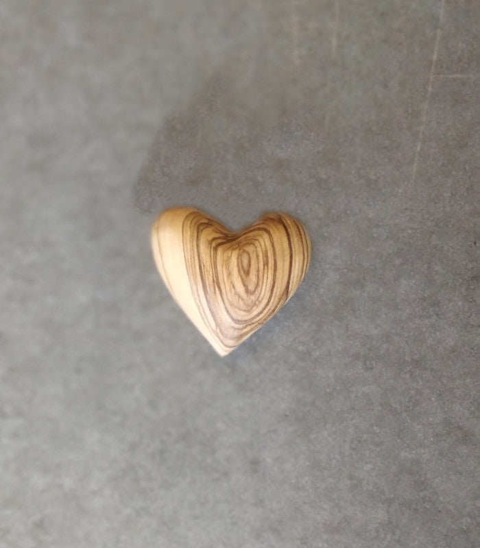 OnlyByGrace Heart Olivewood