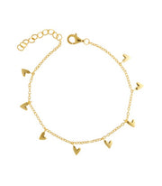 OnlyByGrace Hjerte armbånd guld