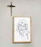 Jesu Ansigt af Hakon, Plakat, A4