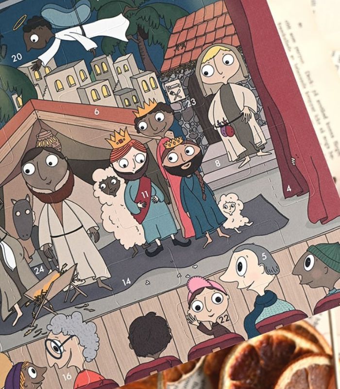 OnlyByGrace Julekalender for børn inden åben låge