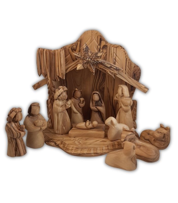 OnlyByGrace krybbespil julekrybbe Oliventræ