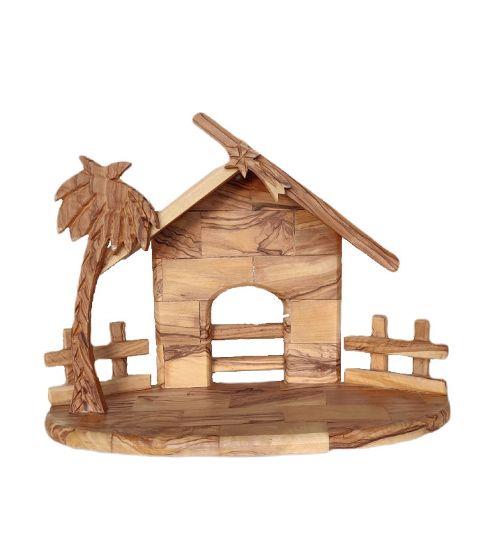 OnlyByGrace Krybbespil oliventræ hus