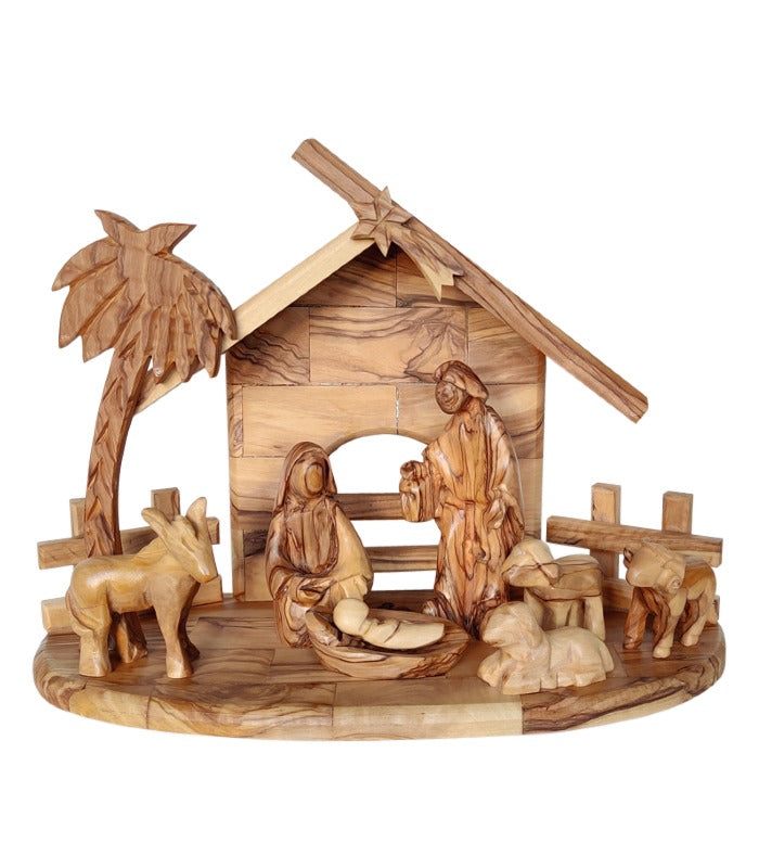 OnlyByGrace Krybbespil oliventræ