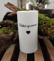 OnlyByGrace LED gravlys Elsket og savnet DeluxeHomeArt
