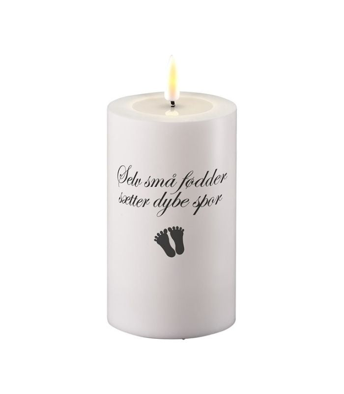 OnlyByGrace LED gravlys Selv små fødder DeluxeHomeArt