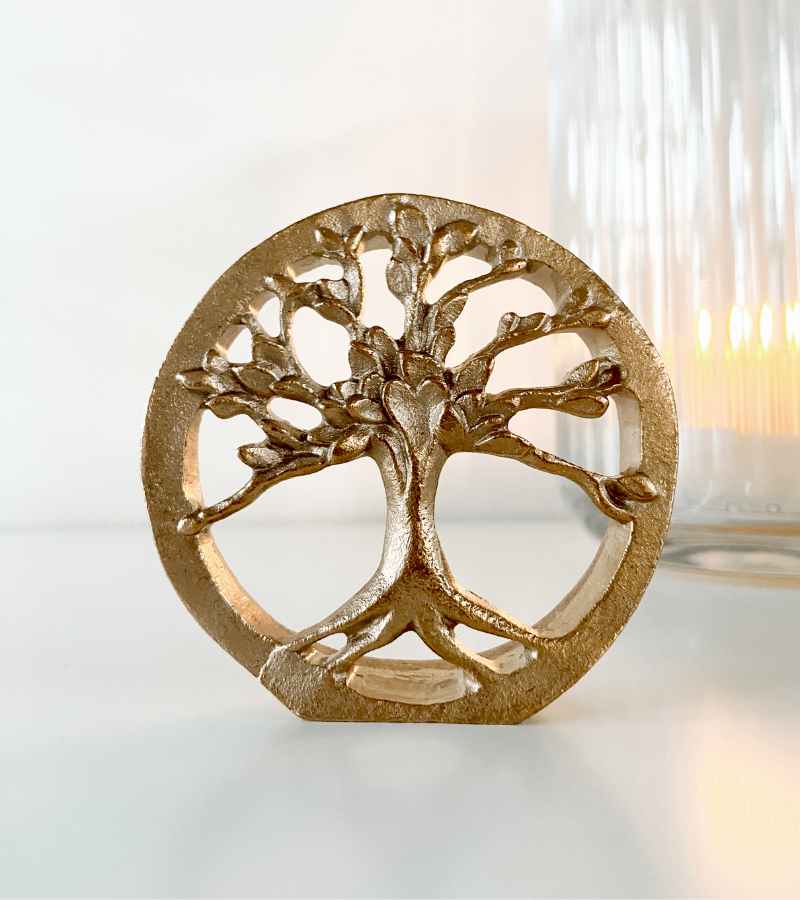 OnlyByGrace Livets Træ Bronze Skulptur
