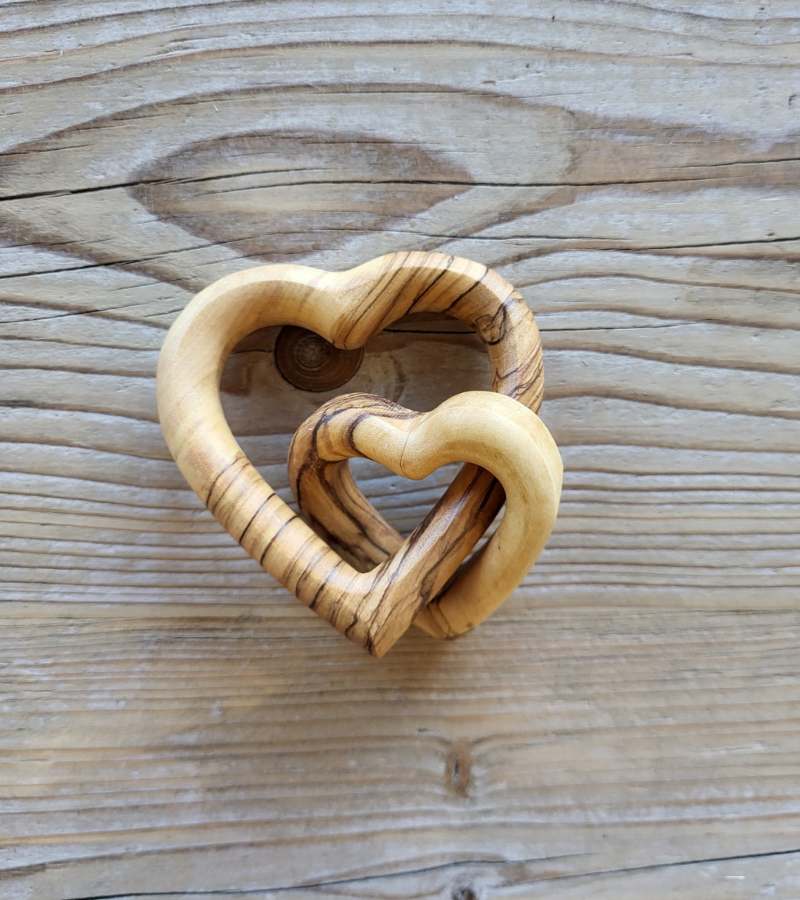OnlyByGrace Mor Barn hjerter i oliventræ