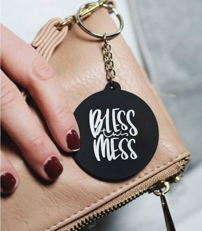 OnlyByGrace Nøglering Bless this mess