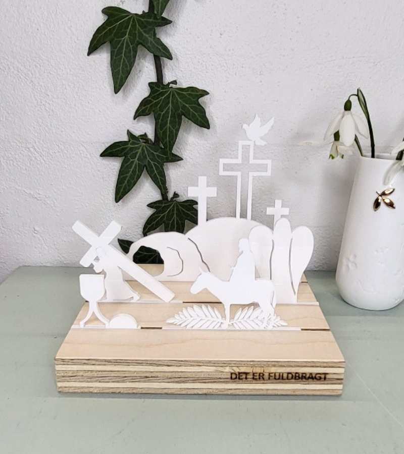 OnlyByGrace Påskehistore Påskepassion stor Det er fuldbragt stor