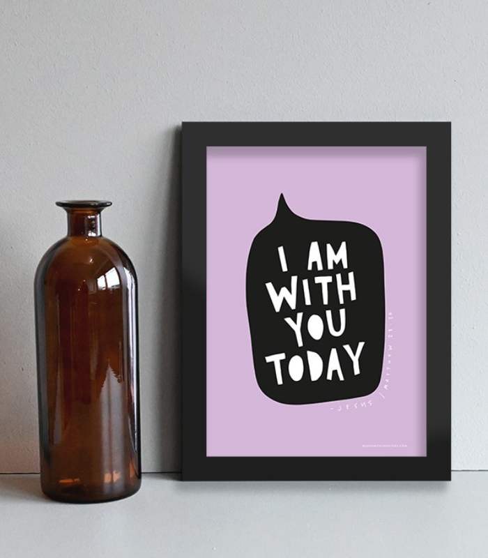 OnlyByGrace Plakat I am with you