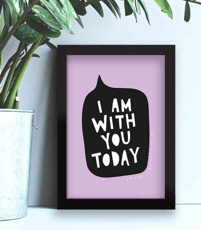 OnlyByGrace Plakat I am with you