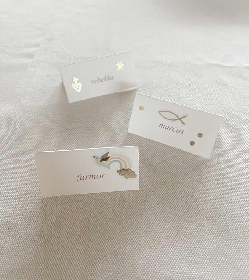 OnlyByGrace Rico Design Klistermærker Dåb Konfirmation