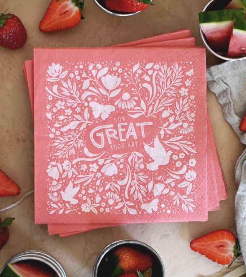 OnlyByGrace Serviet How Great Thou Art Koral