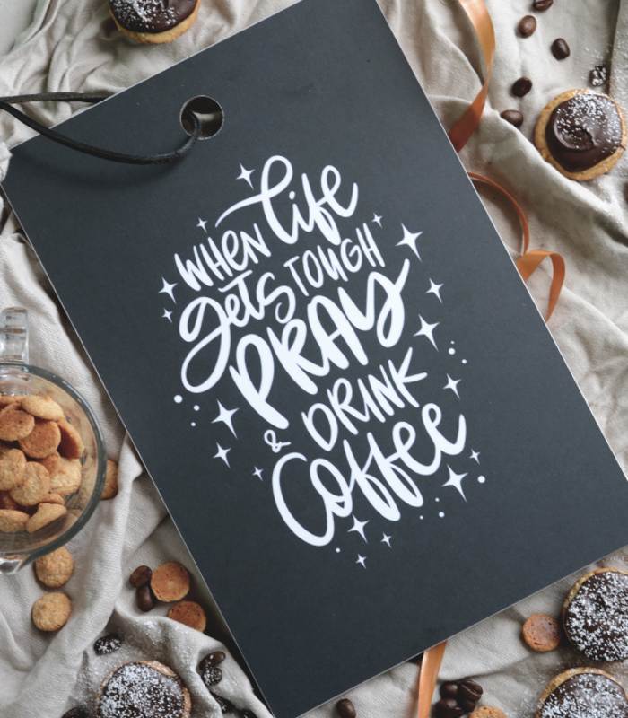 OnlyByGrace Skærebræt When life gets tough