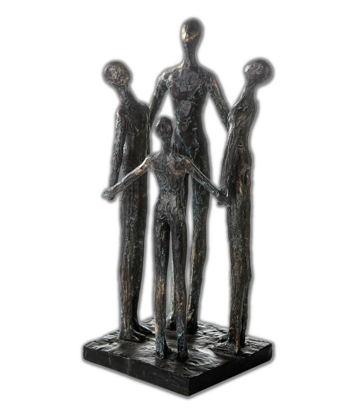 OnlyByGrace Skulptur Familie gruppe 30 cm sammenhold