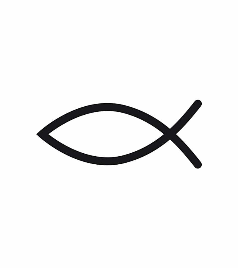OnlyByGrace Stempel fisk ICHTHYS