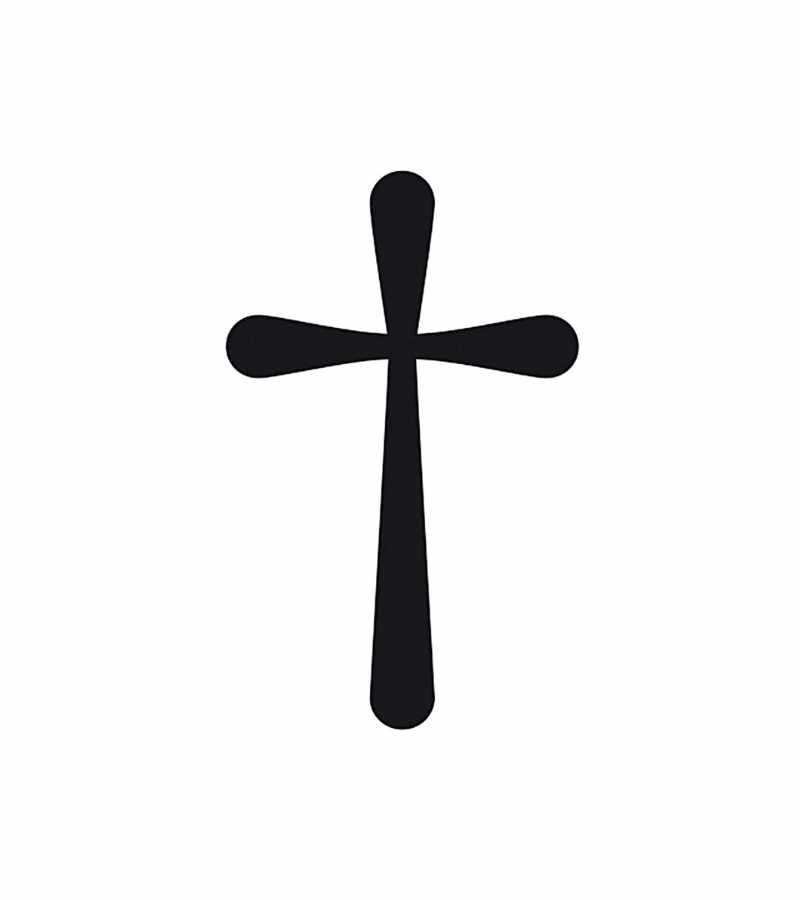 OnlyByGrace Stempel kors-helfarvet