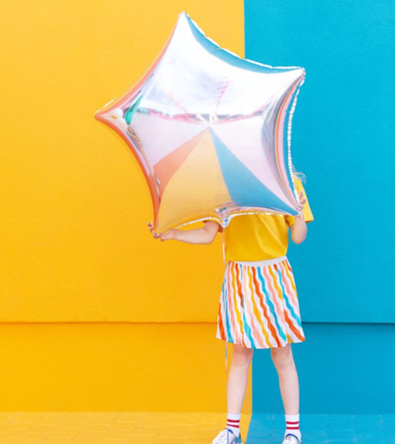 OnlyByGrace Stjerne sølv ballon