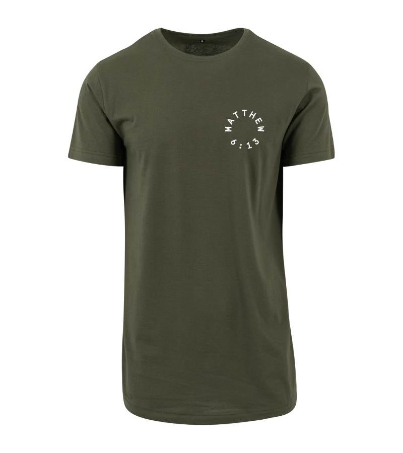 OnlyByGrace T-shirt olivegreen Kingdom power glory front