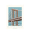 Ufaglært kunstner, bridge over troubled water, A3 Plakat