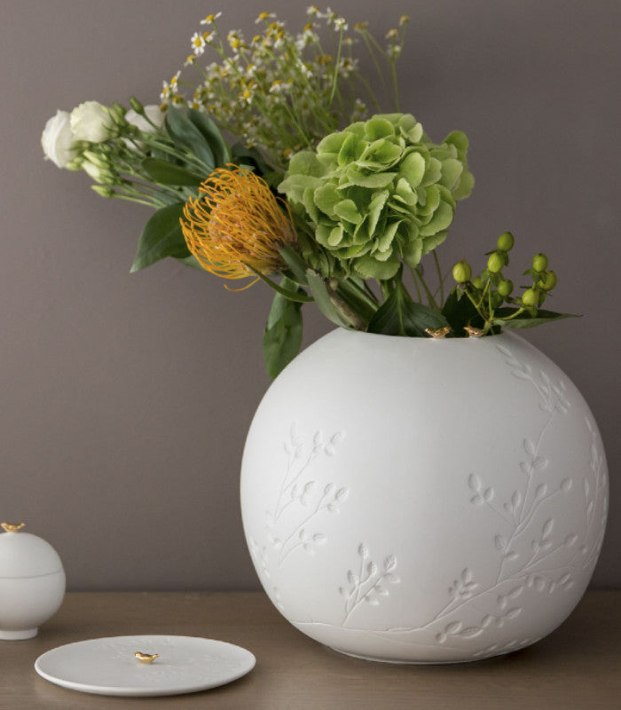 OnlyByGrace smuk vase med to-fugle 12563