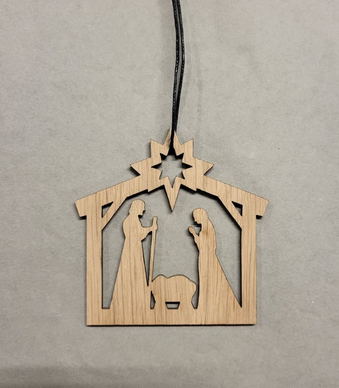 OnlyByGrace Vibeager design Julekrybbe ophæng EG