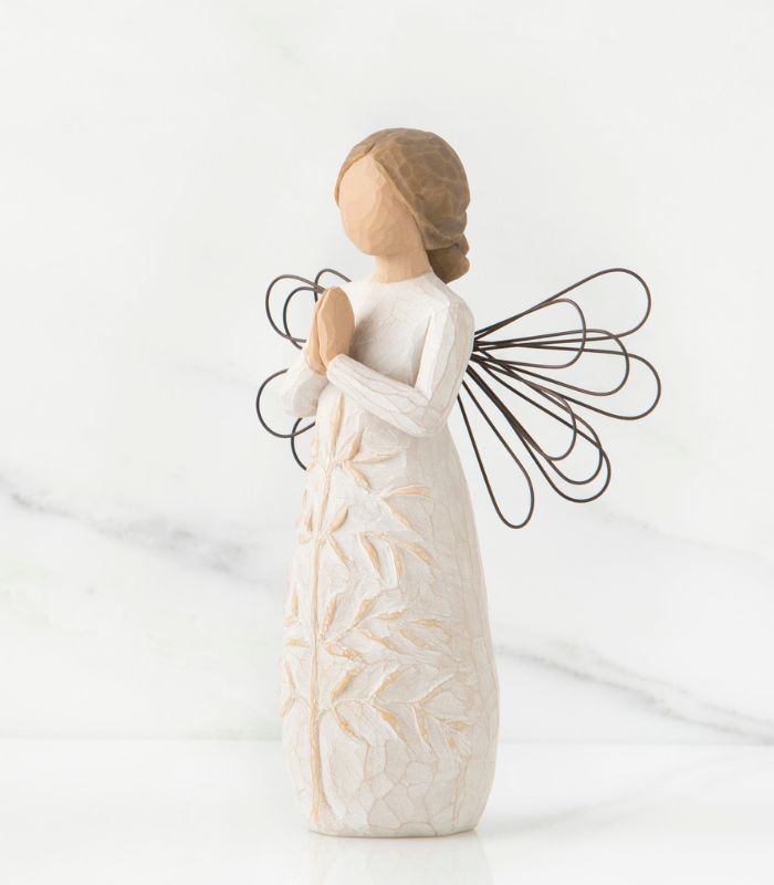 OnlyByGrace Willow Tree Angel A tree a Prayer siden