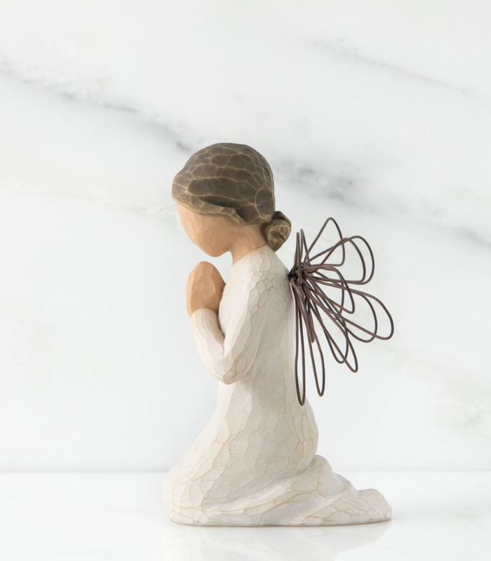 OnlyByGrace Willow Tree Angel of Prayer siden